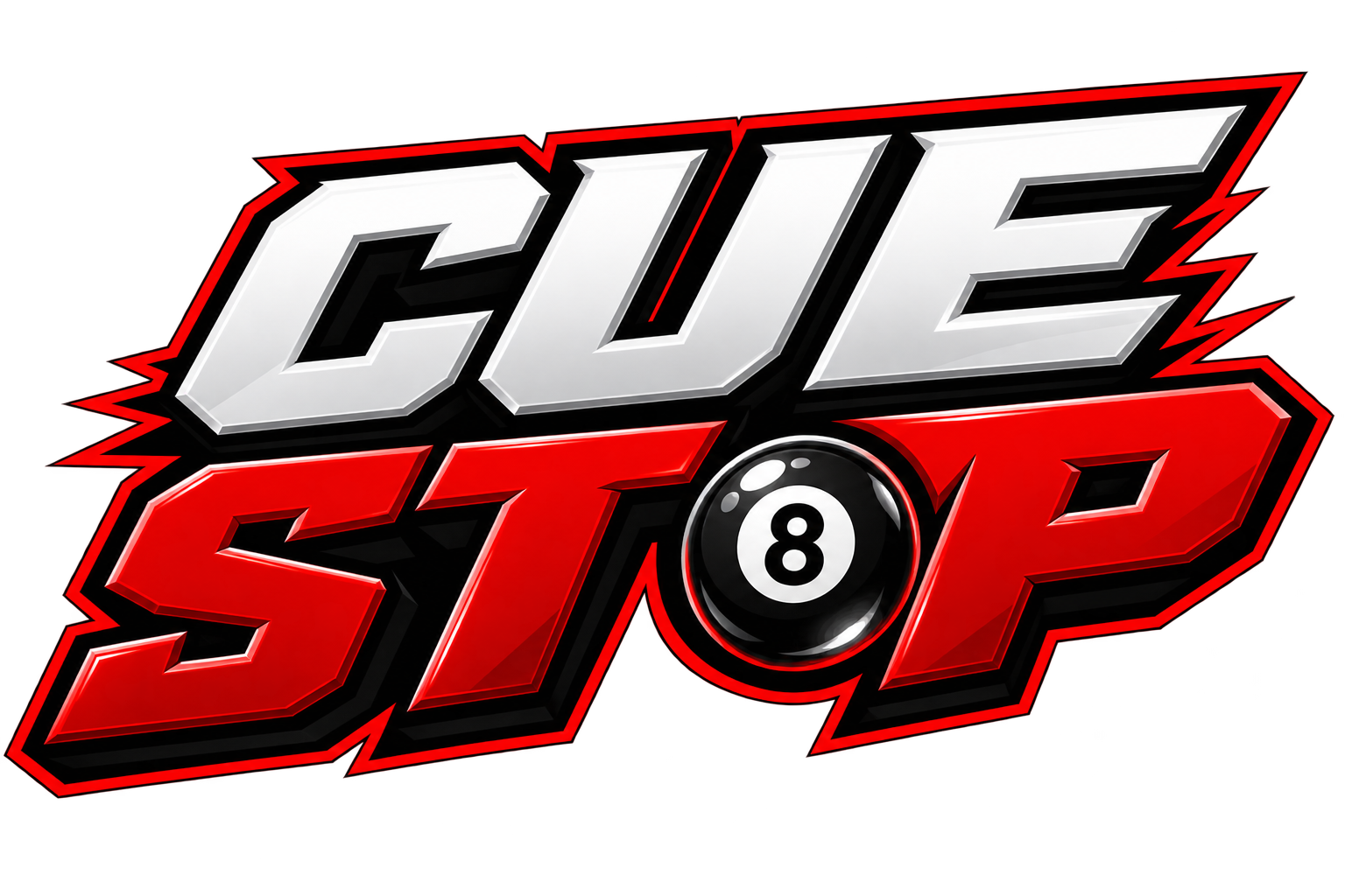 Cue Stop logo